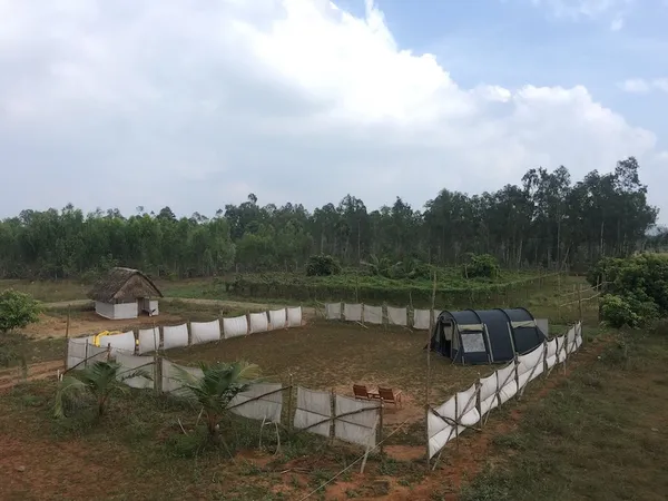 The Square campsite, 2018