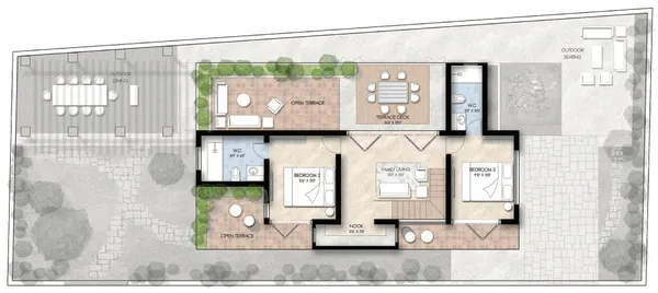Meridian — first floor plan