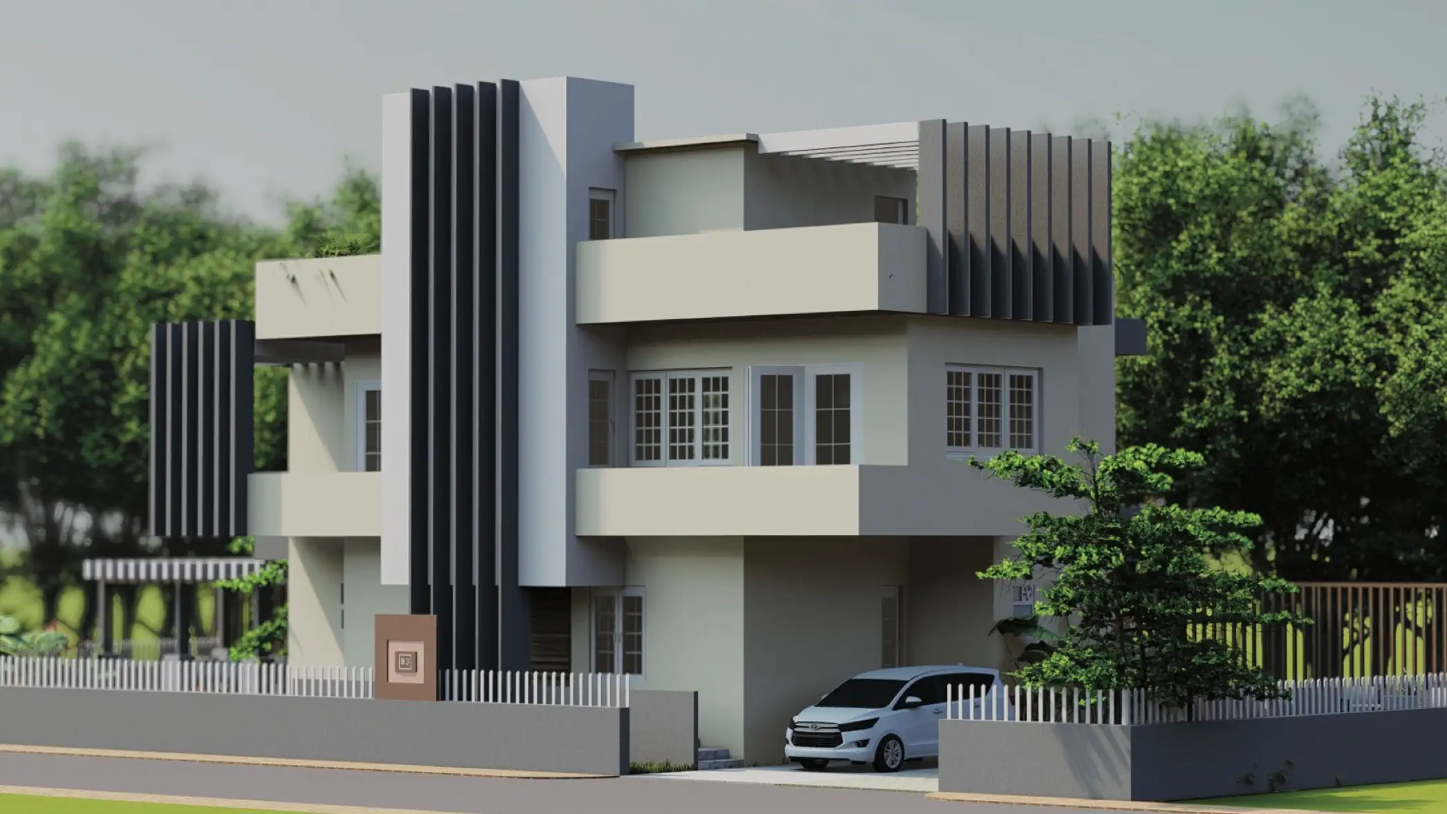 Meridian villa design