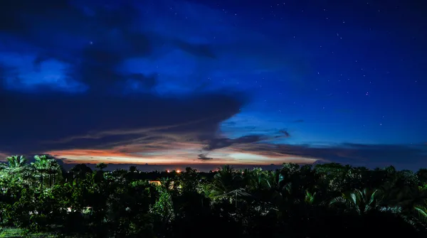 Sunset — north view