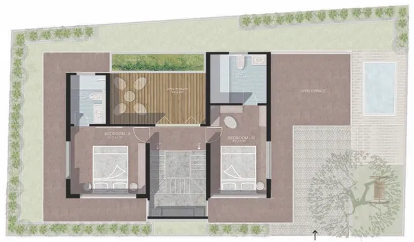 Willow — first floor plan