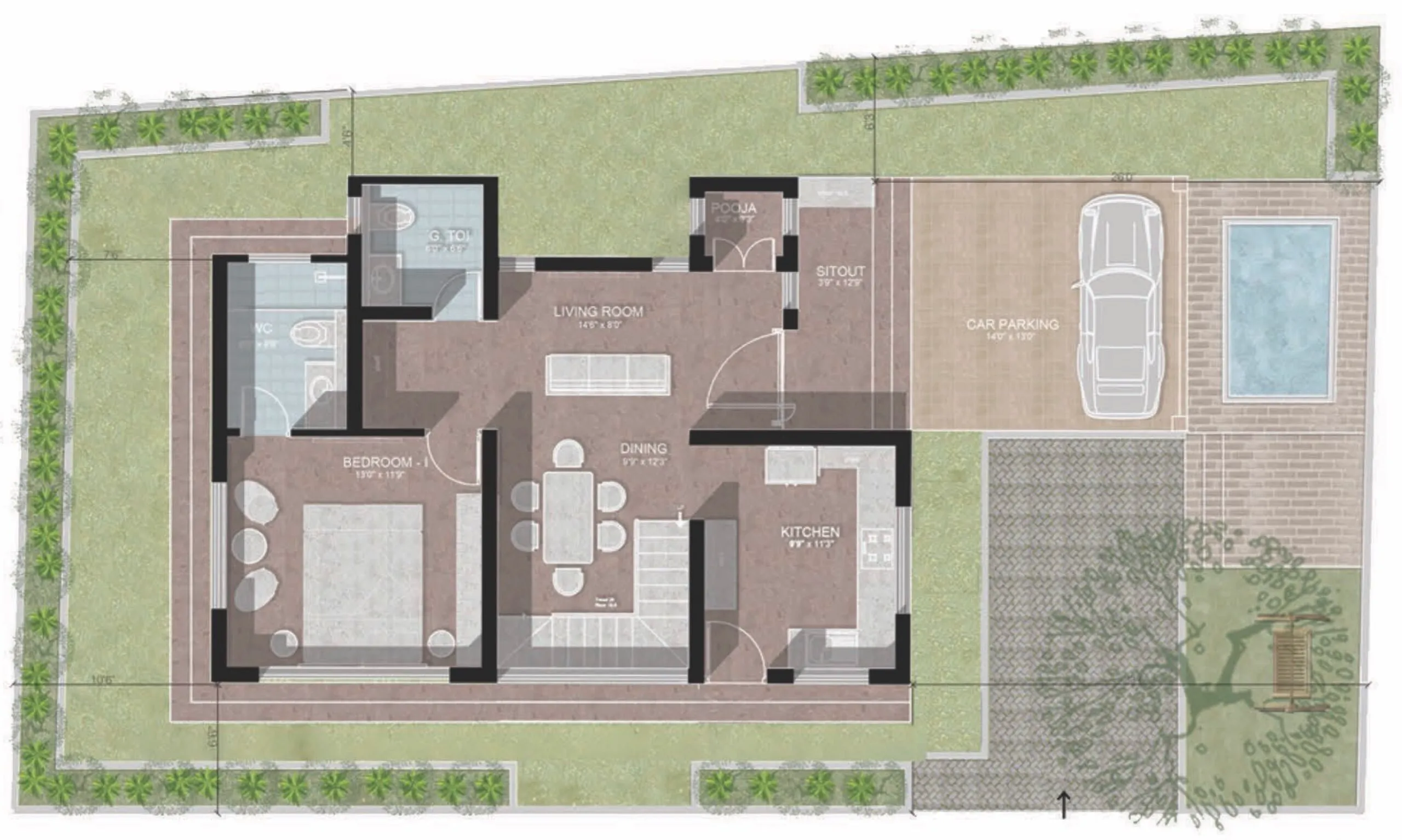 Willow floor plan 1