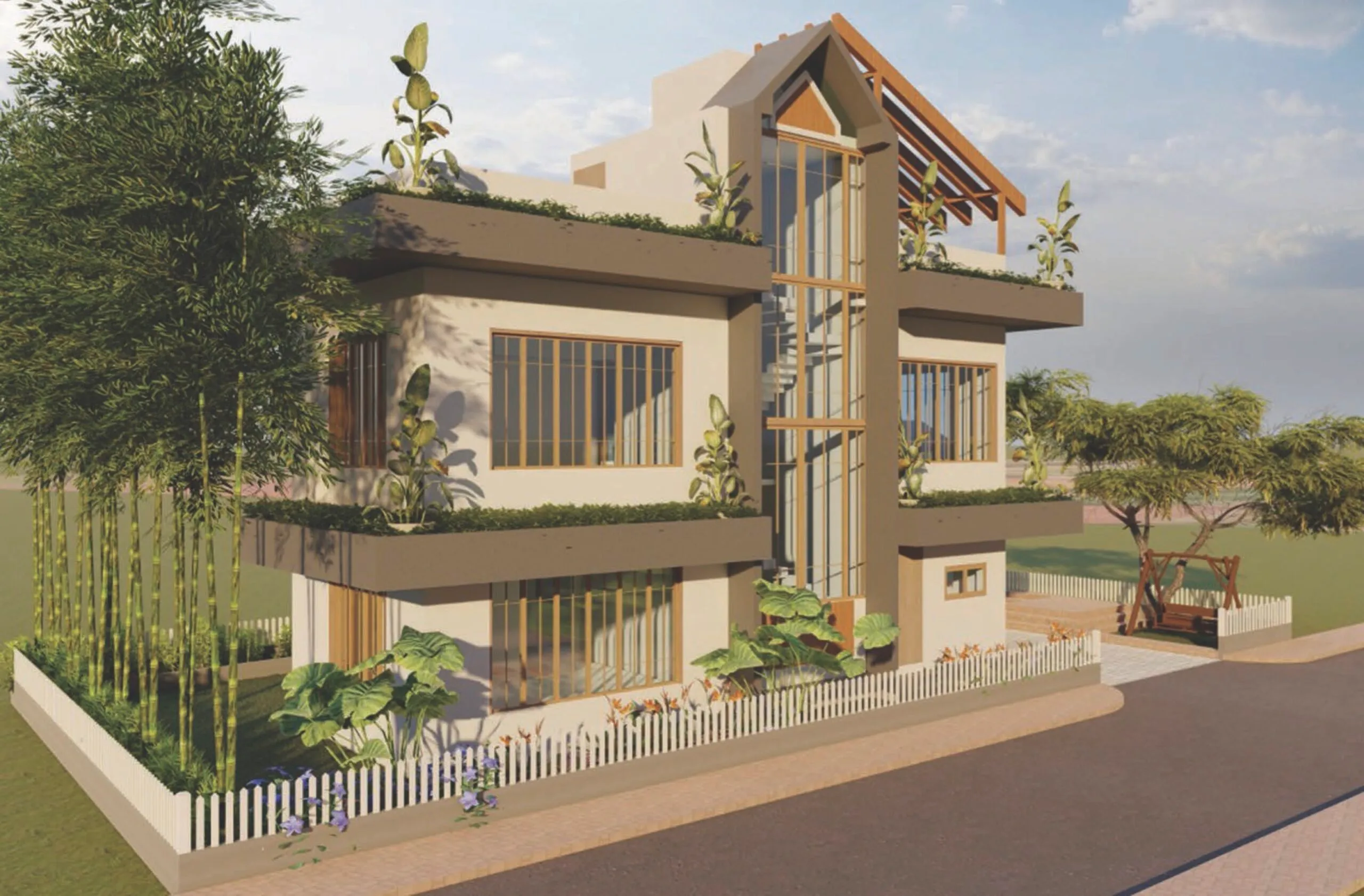 Willow villa elevation
